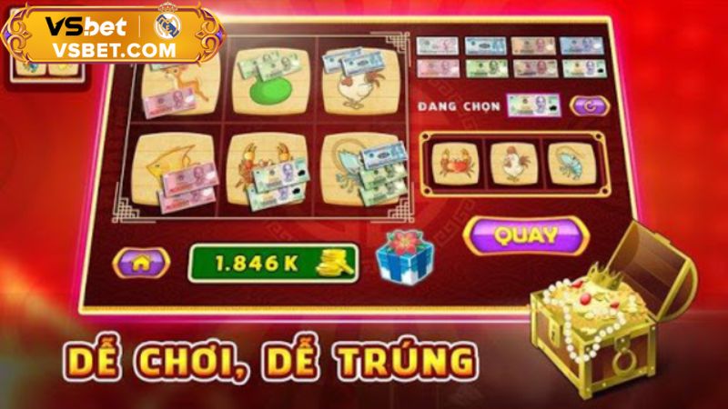 Bầu Cua - Game chơi dân gian với các linh vật quen thuộc